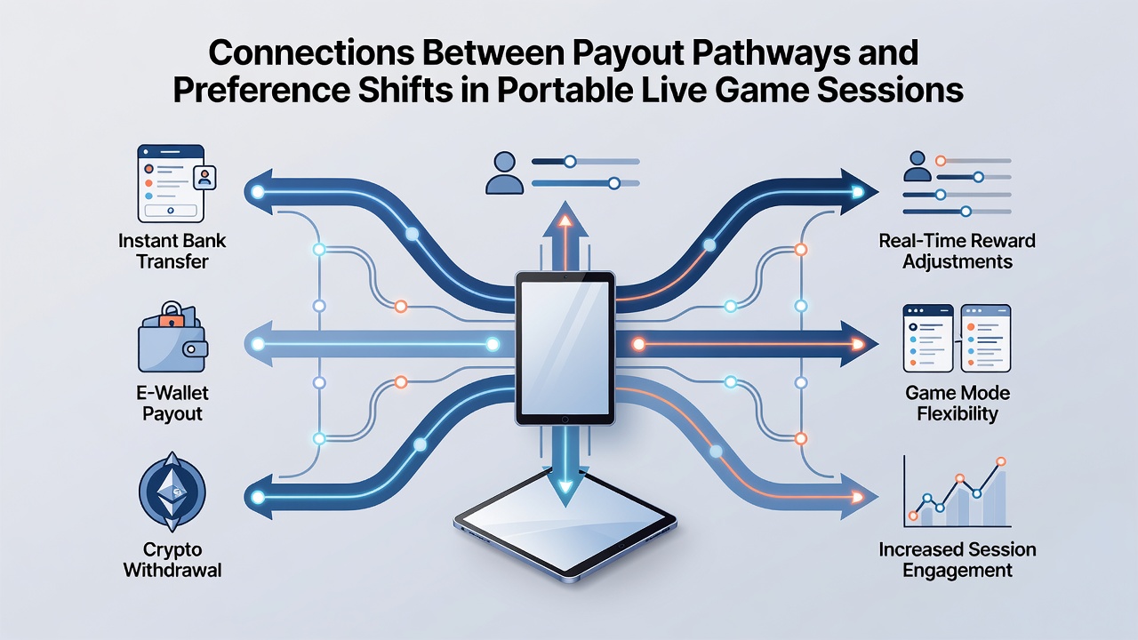 Analytics dashboard displaying payout pathway data alongside player preference shifts in live mobile gaming sessions