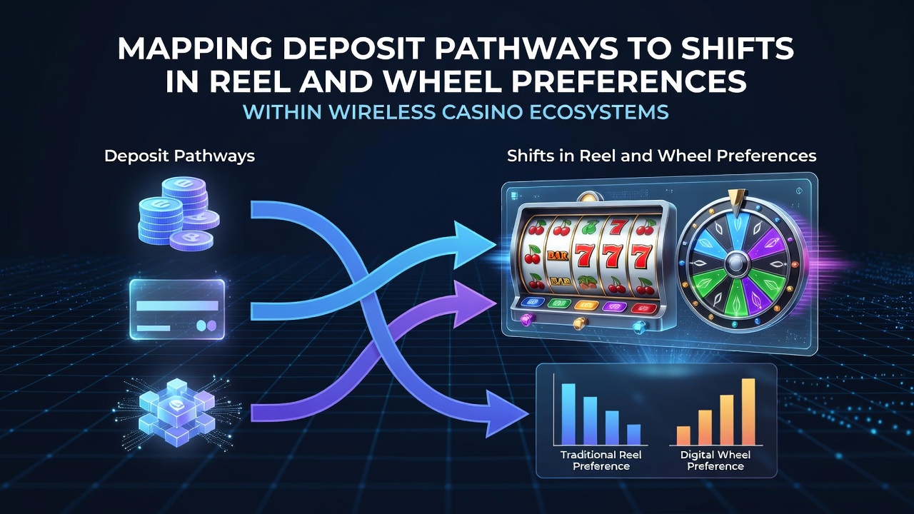 Data visualization of deposit method impacts on mobile game preferences