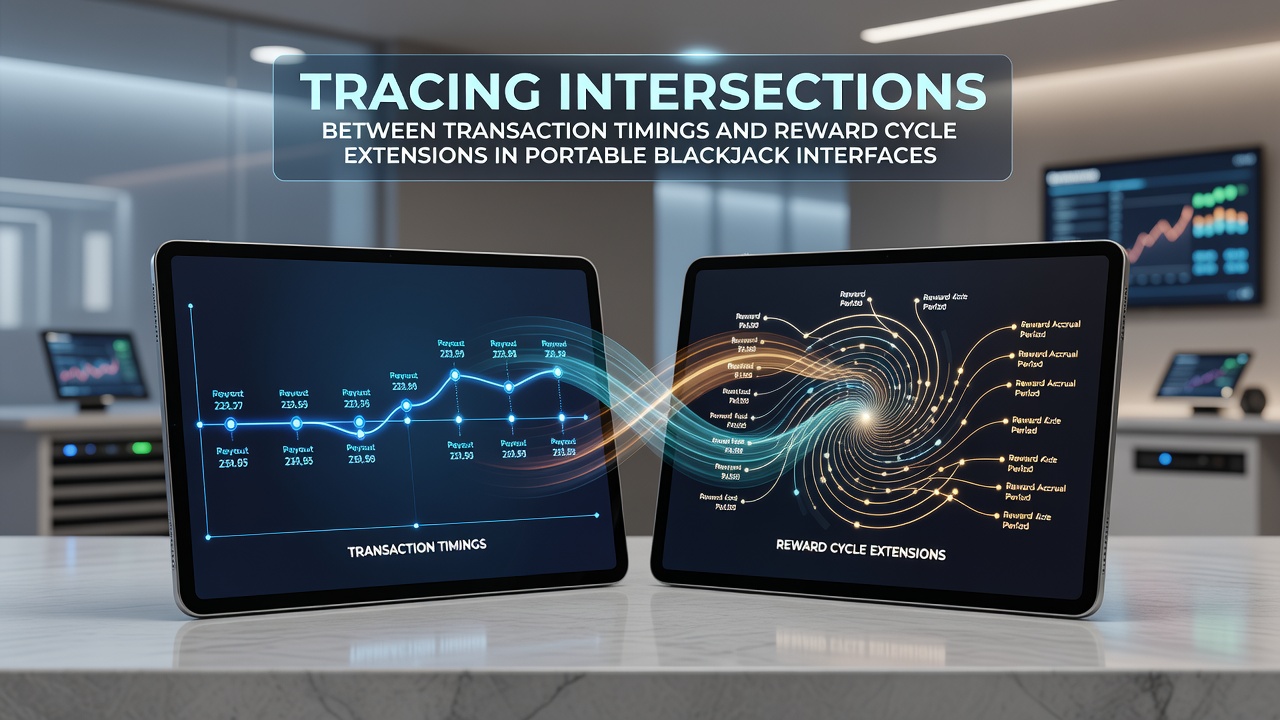 Mobile blackjack interface showing transaction processing and reward cycle indicators on a smartphone screen